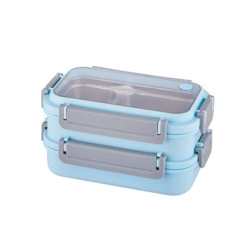 VAGONLİFE 1200 ML 3 BÖLMELİ PASLANMAZ ÇELİK LUNCHBOX YEŞİL