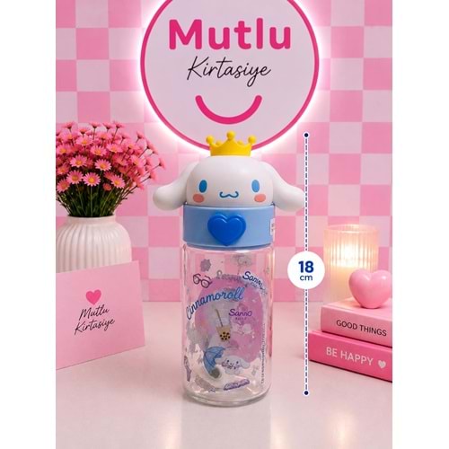 SANRİO CAM 360 ML MATARA