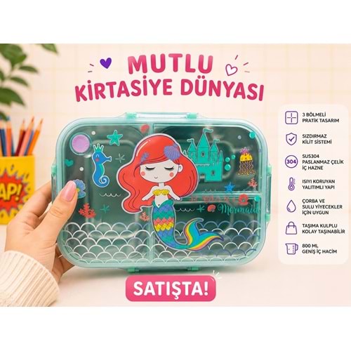 DREAM VEST DENİZ KIZI 1 ÇELİK BESLENME KABI