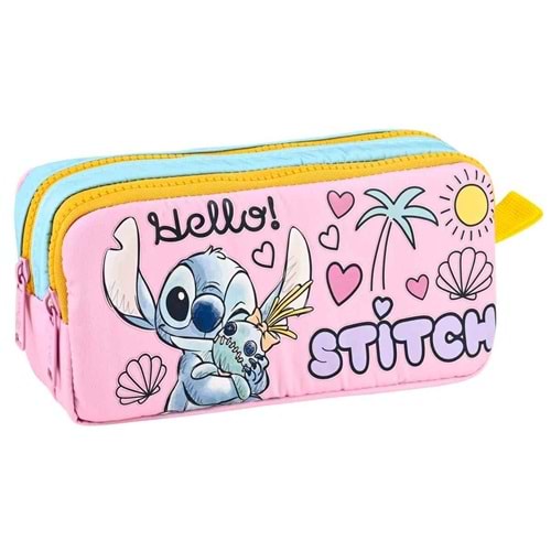 Stitch Desenli Pembe Kalem Kutusu