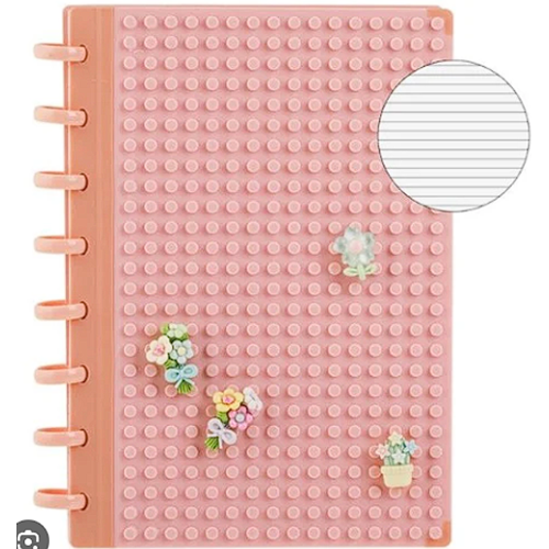 MYNOTE BLOK CİLTLİ DEFTER A5 KARELİ PEMBE