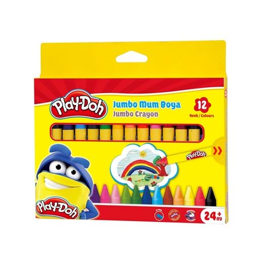 PLAYDOH JUMBO MUM BOYA 12 RENK