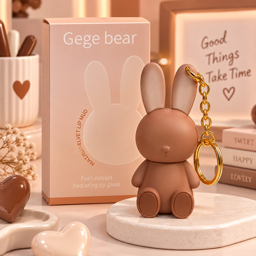 GEGE BEAR LİP GLOSS ANAHTARLIK #02