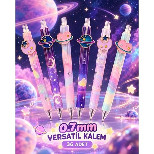 UZAY TEMALI 0.7 VERSATİL KALEM