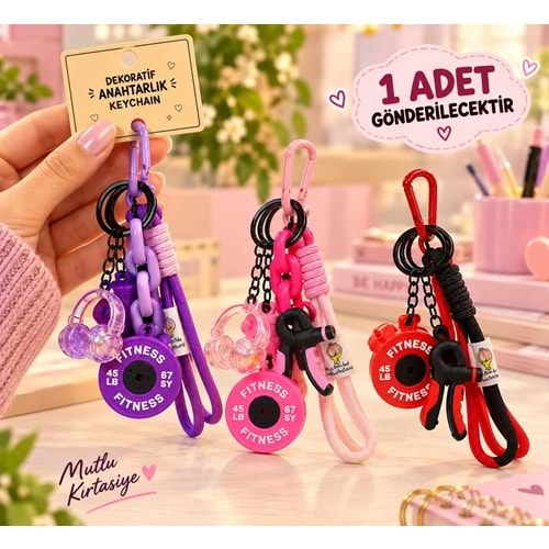FİTNESS RECEP ÇANTA CHARM