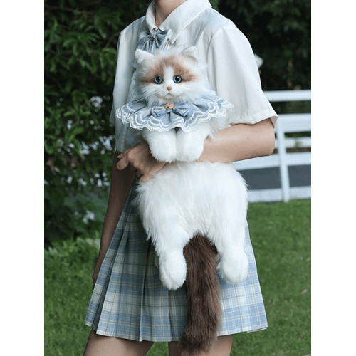 PELUŞ KEDİ ÇANTA