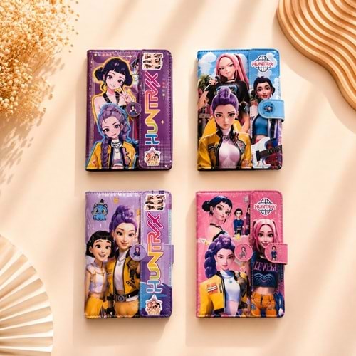 Huntrix Mıknatıs Kapaklı Defter