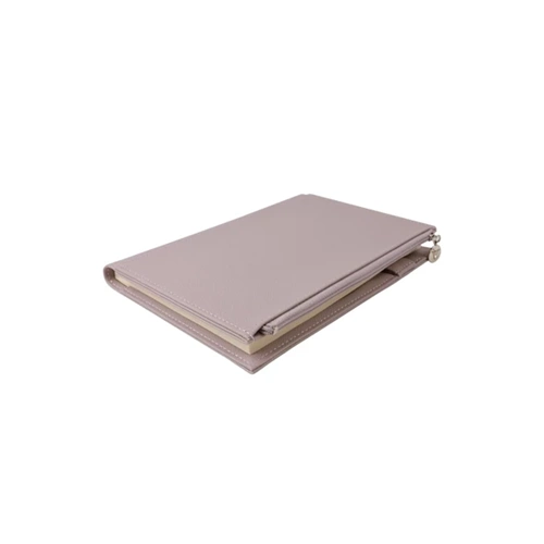 VİCTORİAS JOURNALS ZİPCO YUMUŞAK KAPAK 14x20cm 80gr. 96yp. ÇİZGİLİ DEFTER - LİLA