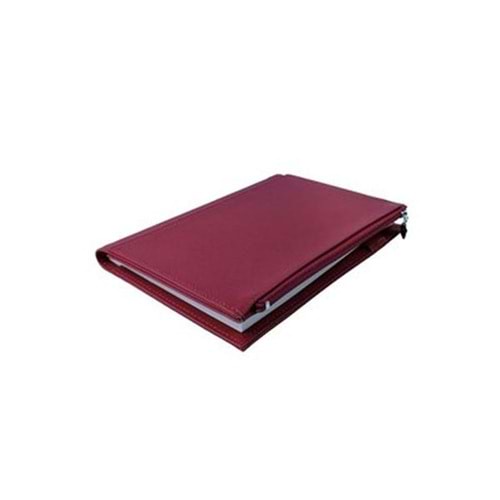 VİCTORİAS JOURNALS ZİPCO YUMUŞAK KAPAK 14x20cm 80gr. 96yp. ÇİZGİLİ DEFTER - FUŞYA