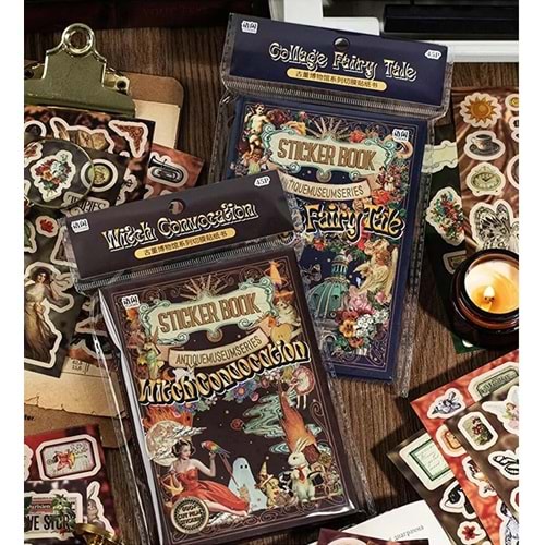 45 YAPRAK STİCKER DEFTERİ