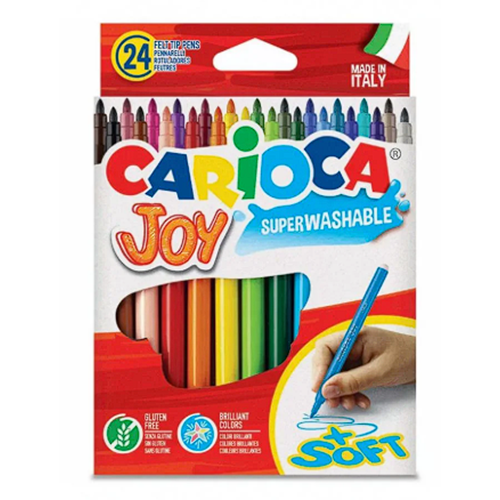 CARİOCA 24 LÜ KEÇELİ BOYA SİLİNEBİLİR