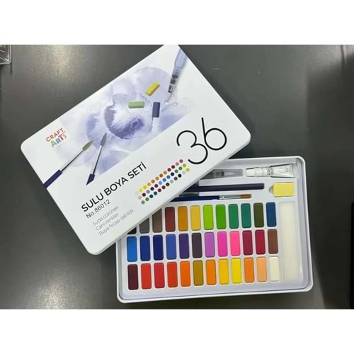 CRAFT AND ARTS 36 RENK SULUBOYA SETİ