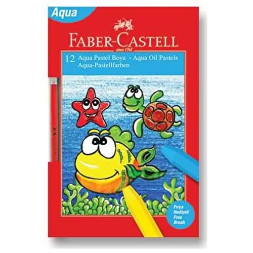 FABER CASTELL AQUA PASTEL 12 RENK PASTEL BOYA