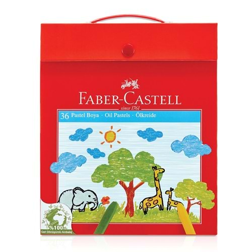 FABER CASTELL 36 RENK ÇANTALI PASTEL BOYA