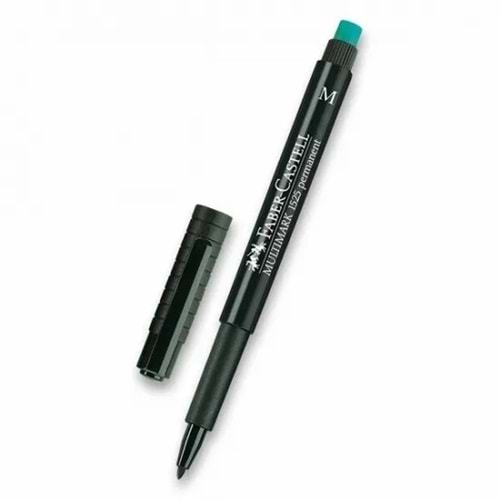FABER CASTELL PERMANENT KALEM SİYAH M