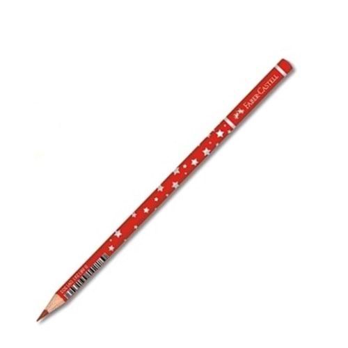 FABER CASTELL YILDIZ KIRMIZI BAŞLIK KALEMİ