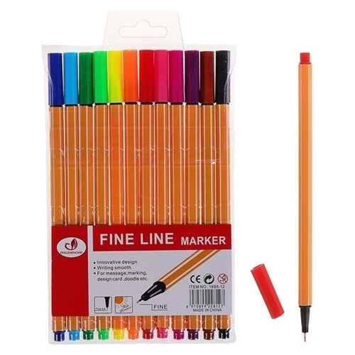 FİNE LİNE 12 Lİ FİNELİNER SETİ