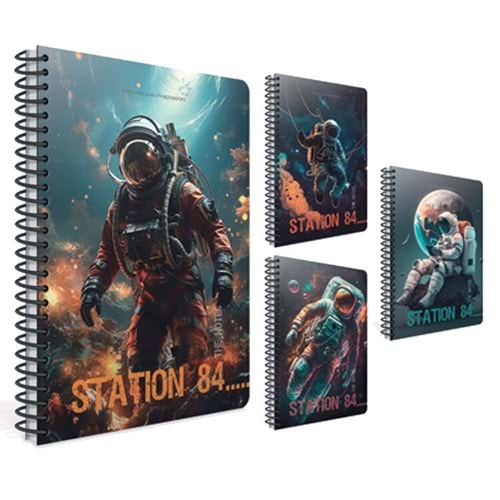 GIPTA 80 KARELİ SPİRALLİ DEFTER