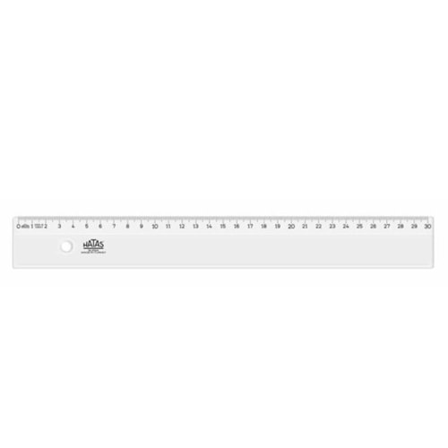 HATAŞ 30CM CETVEL