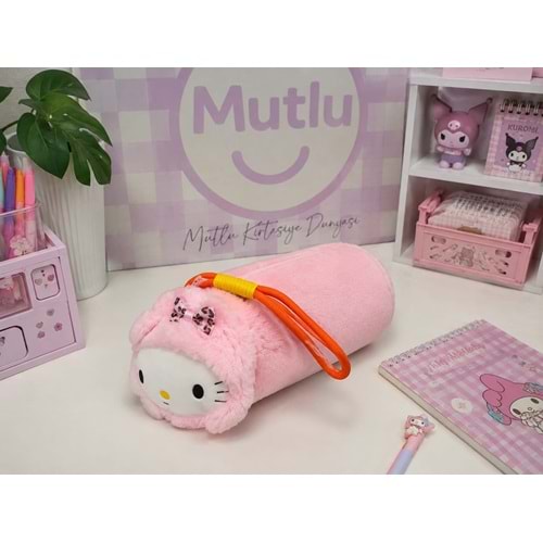 HELLO KİTTY PELUŞ KALEMKUTU