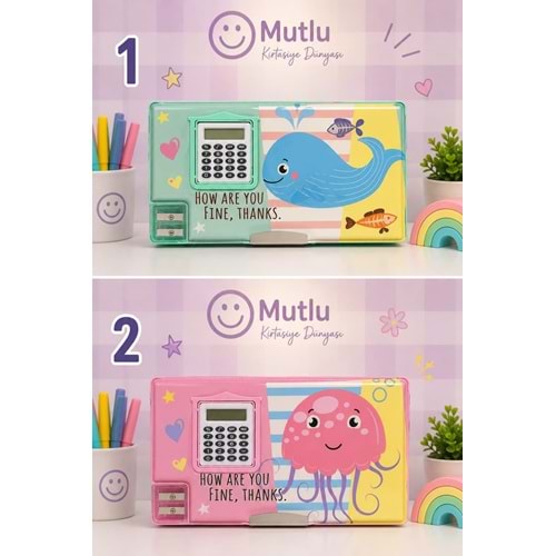 HESAP MAKINALI SERT KALEM KUTUSU