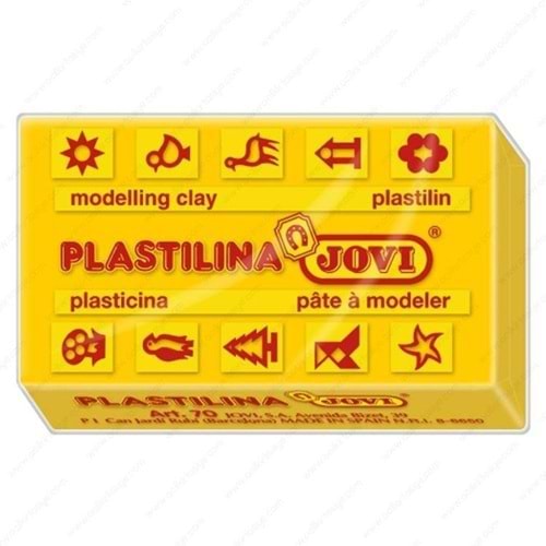 JOVİ PLASTİLİNA KOYU SARI OYUN HAMURU