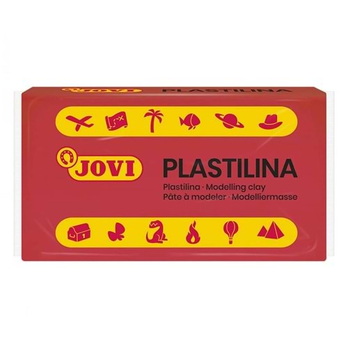 JOVİ PLASTİLİNA KOYU KIRMIZI OYUN HAMURU