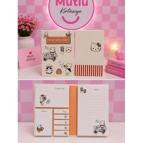 KEDİ NOT DEFTERİ SERT KAPAK