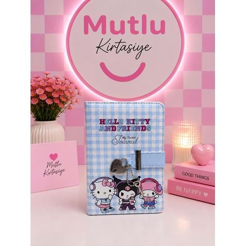 KUROMİ KİLİTLİ GÜNLÜK
