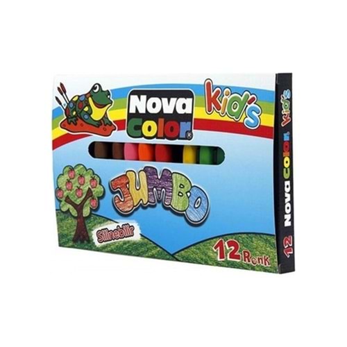 NOVA COLOR JUMBO MUM BOYA 12 RENK