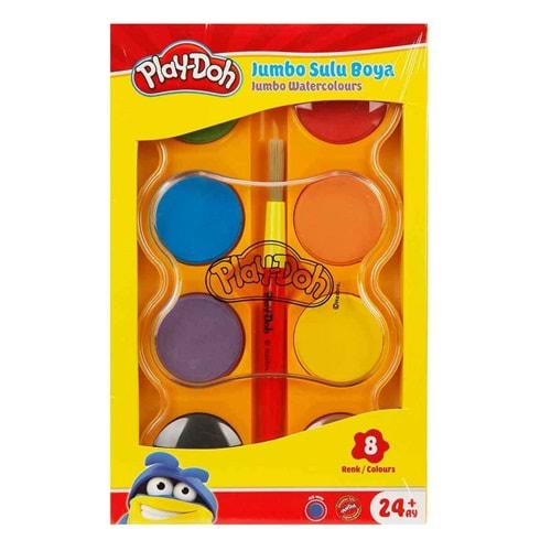 PLAY DOH JUMBO 8 RENK SULUBOYA
