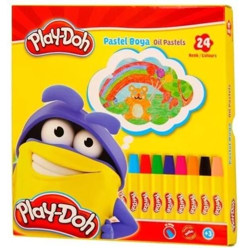 PLAY DOH 24 RENK ÇANTALI PASTEL BOYA