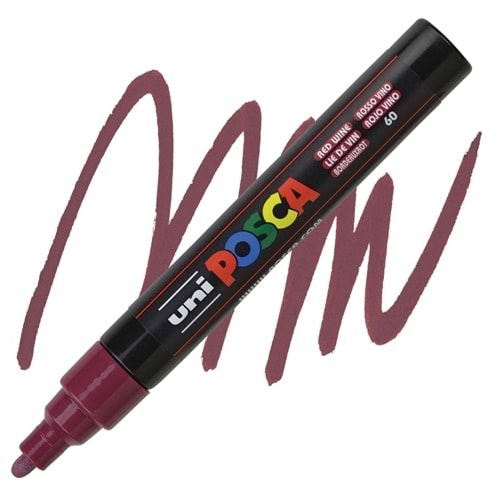 POSCA 5M 1,8 -2,5 ŞARAP KIRMIZI