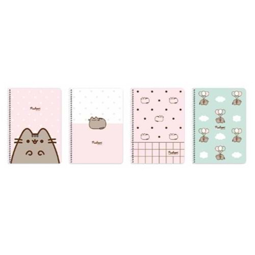 PUSHEEN A4 80 KARELİ DEFTER