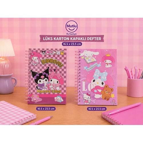 SANRİO DEFTER SERT KAPAK