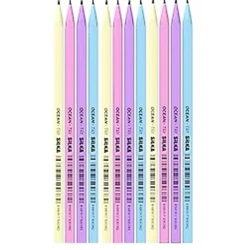 SİLKA PASTEL RENKLİ KURŞUN KALEM