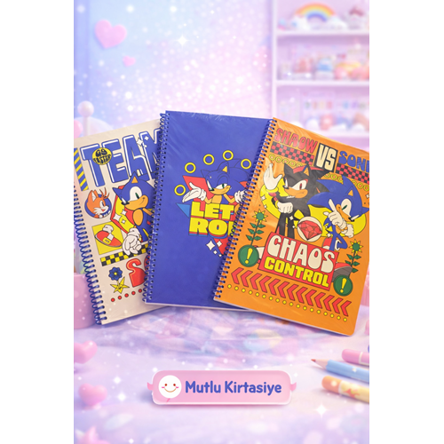 SONİC A4 KARELİ 80 YAPRAK DEFTER