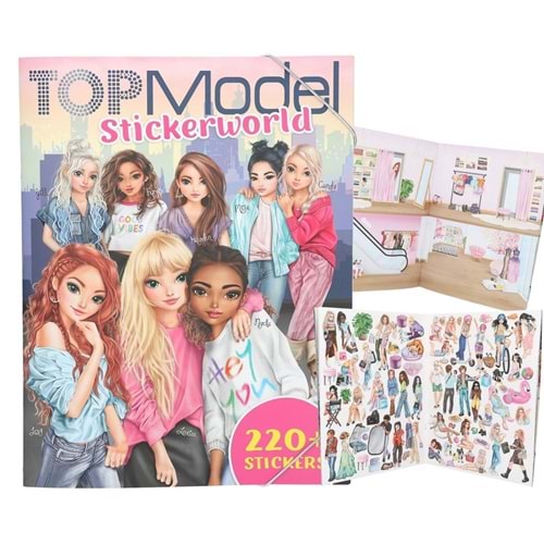 TOPMODEL PARTY STİCKER WORLD