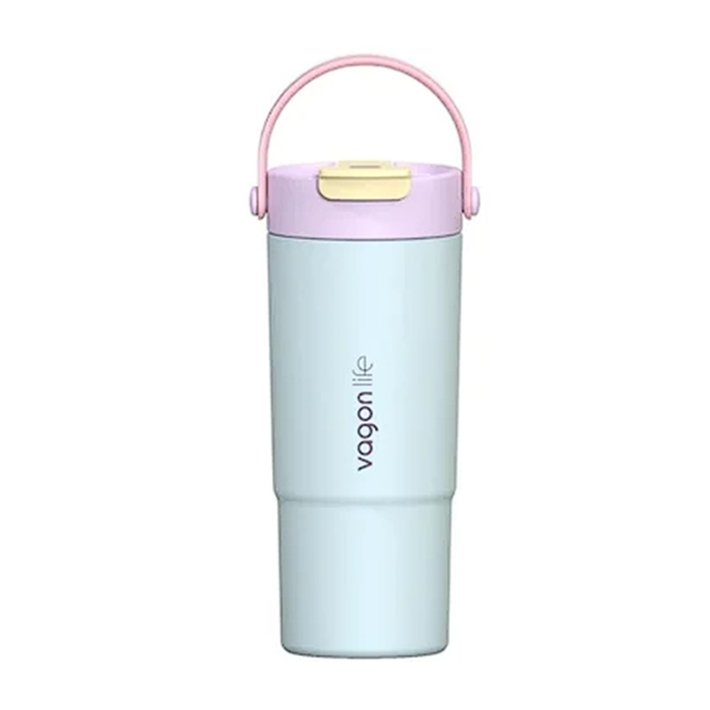 VAGONLİFE 660 ML ÇELİK TERMOS MAVİ