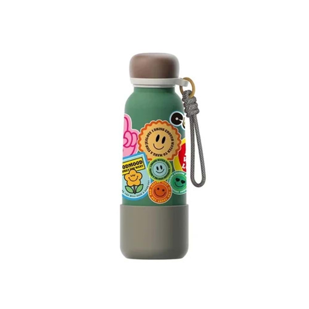 VAGONLİFE 550ML ÇELİK TERMOS YEŞİL