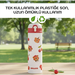 PASLANMAZ ÇELİK TERMOS 480 ML DILLER