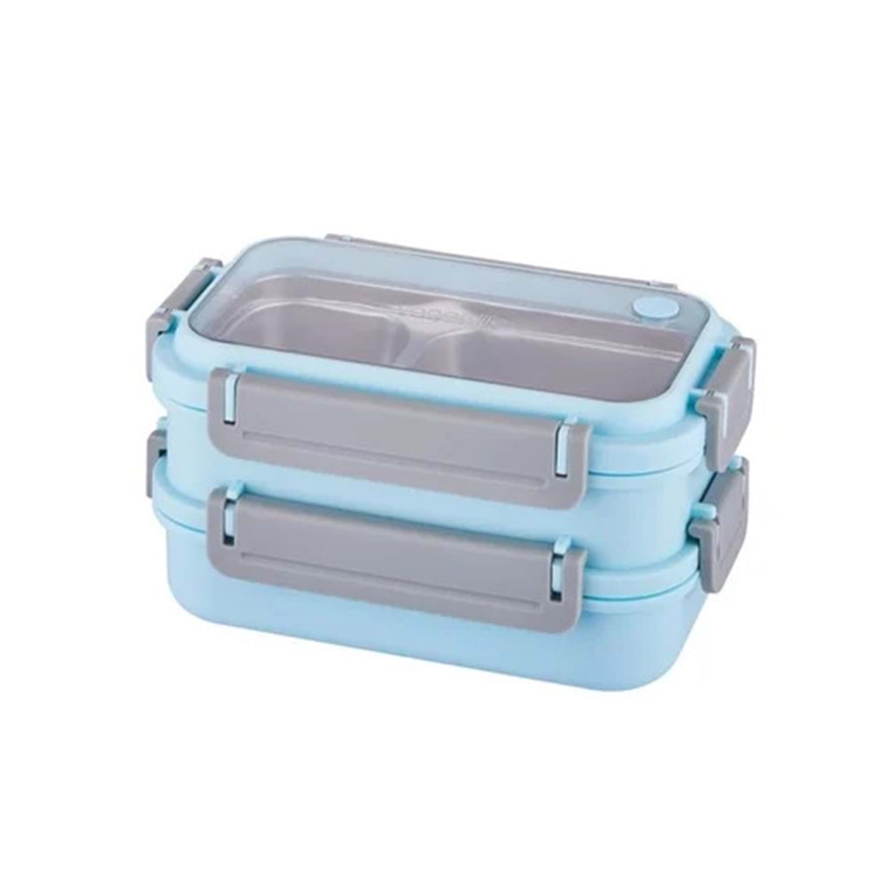 VAGONLİFE 1200 ML 3 BÖLMELİ PASLANMAZ ÇELİK LUNCHBOX YEŞİL
