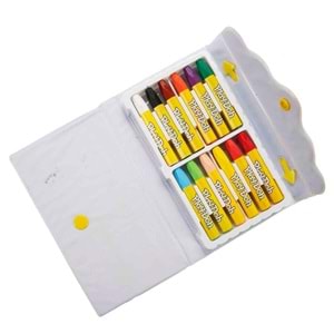PLAYDOH ÇANTALI PASTEL BOYA 12 RENK