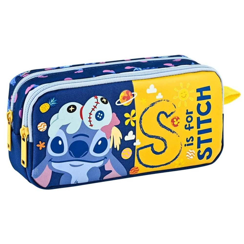Stitch Desenli Kalem Kutusu