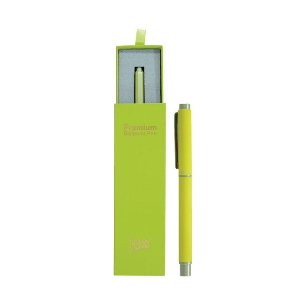 VİCTORİAS JOURNALS PREMİUM ROLLER KALEM AÇIK YEŞİL