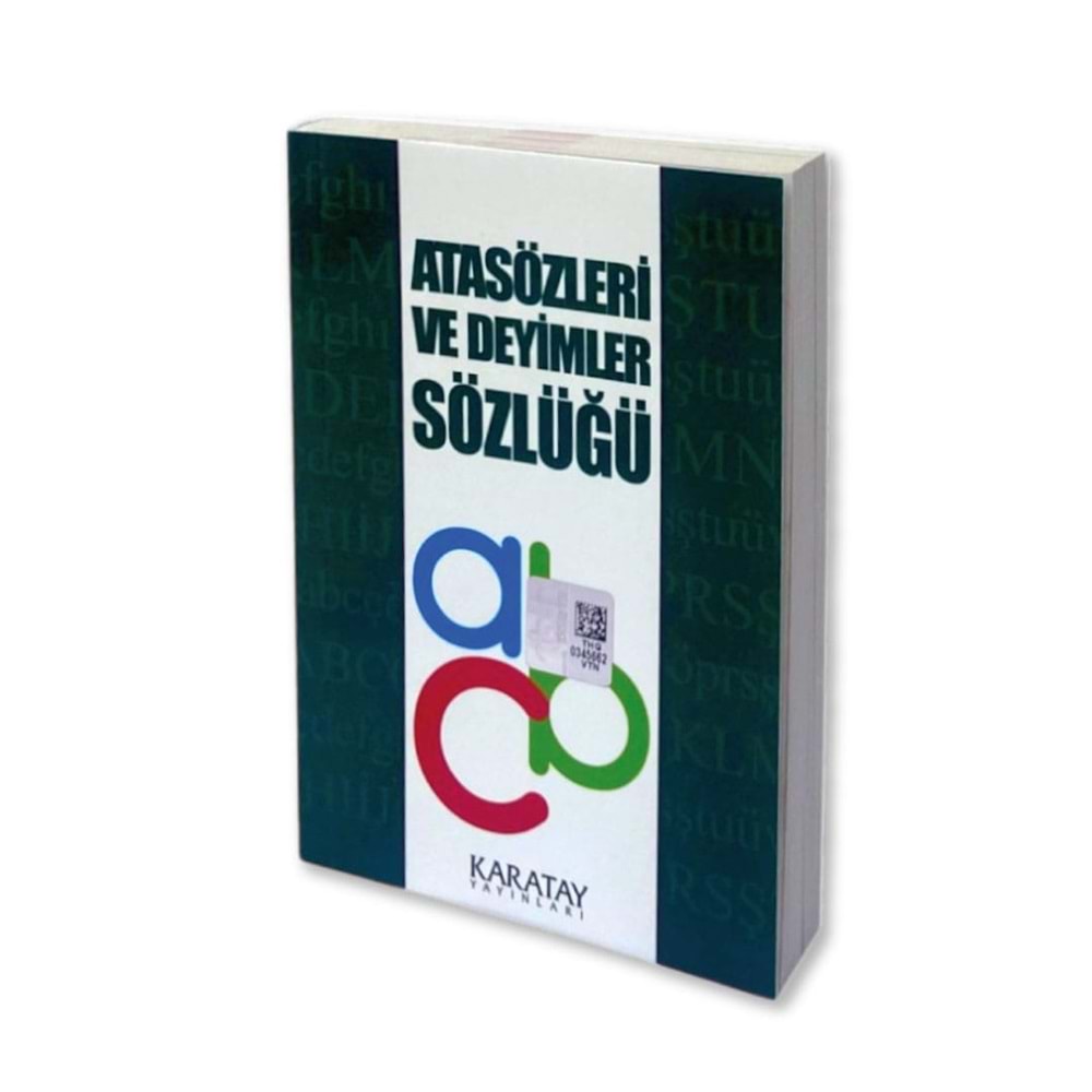 ATASÖZLERİ DEYİMLER SÖZLÜĞÜ