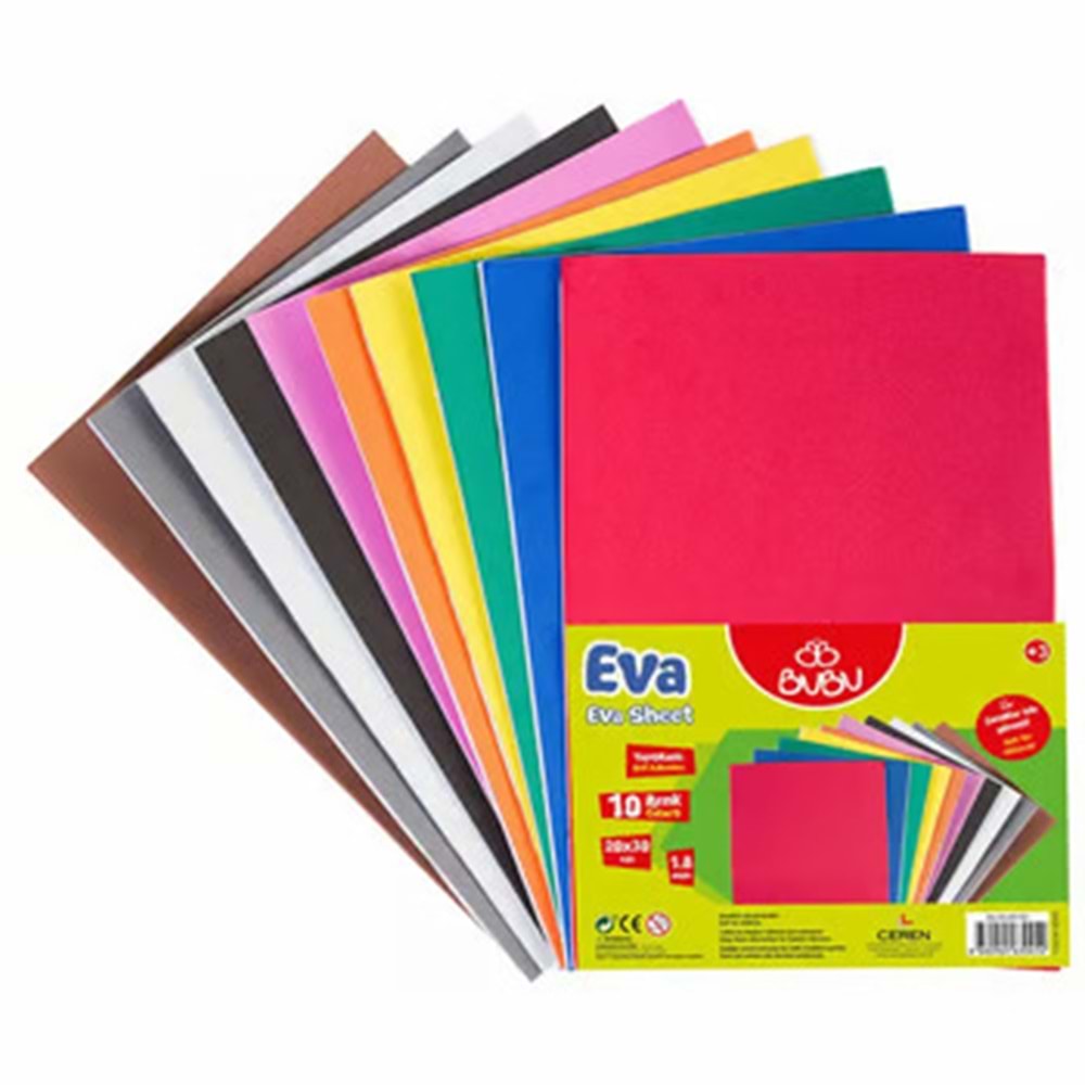 BUBU SİMSİZ YAPIŞKANLI EVA 10LU