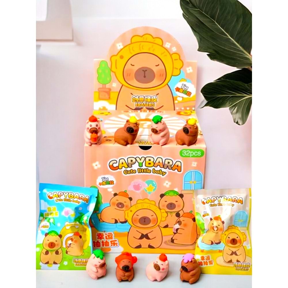 CAPYBARA SÜPRİZ SİLGİ