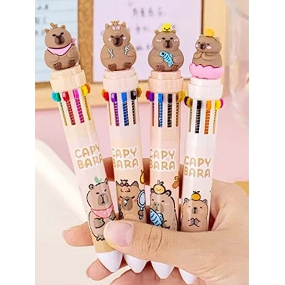 CAPYBARA TÜKENMEZ KALEM BASLIKLI
