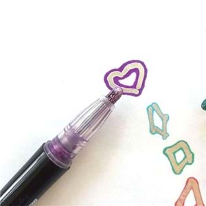 Chosch Cs-H815 Outline Pen Kontür Kalemi 8'Li Set
